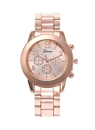 Women's Stainless Steel Analog Watch AWNTG 01 W0007 - 37 mm - Rose Gold 
