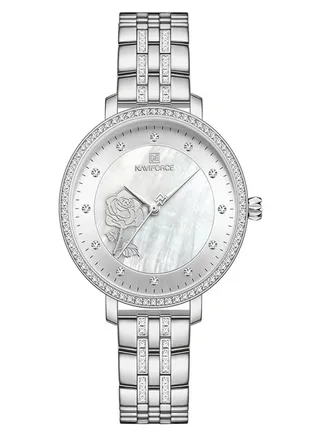 Stainless Steel Analog Wrist Watch - NF5017 