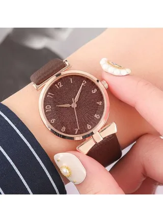 M MIAOYAN Elegant Fashion Quartz Ladies Watch - 33mm Dial 