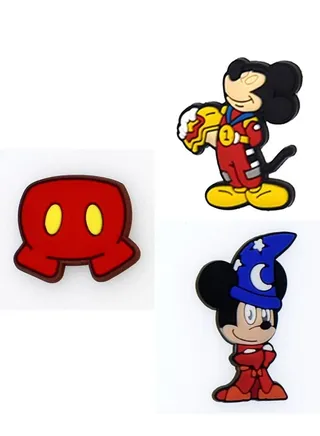 3-Pieces Brooch With Cartoon Character Design 