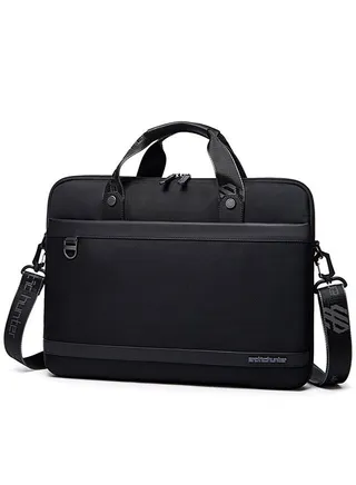 GW00022 15.6-Inch Lightweight Laptop Shoulder Multi-function Waterproof Handbag Bag 