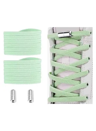 Elastic No Tie Shoe Lace Pair 