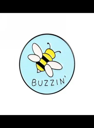 Bee Design Brooch 