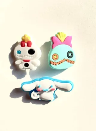 3 Pieces Cartoon Design Broochs 