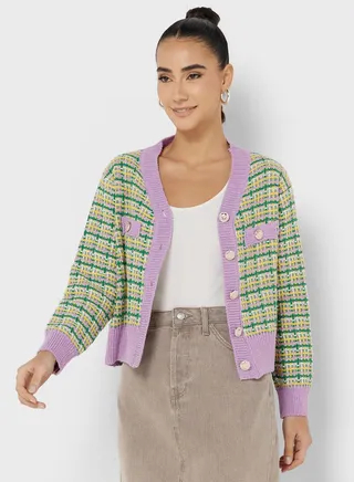 Striped Cardigan