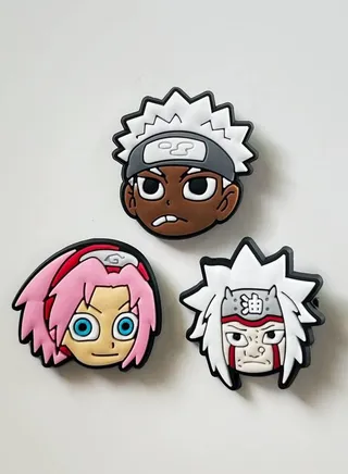 3 Pieces Brooch With Cartoon Characters Design 