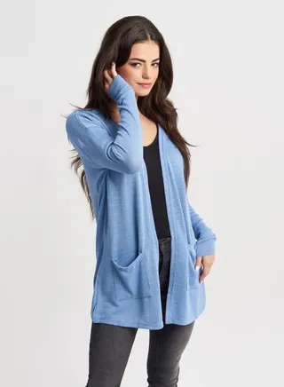 Hailys Women's Cardigan , Blue 