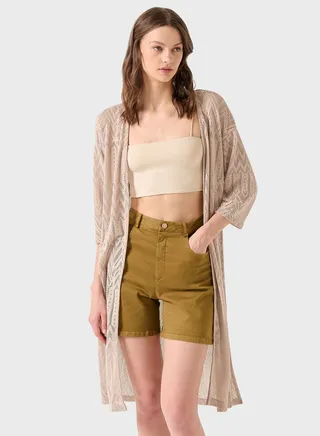 Open Front Cardigan 