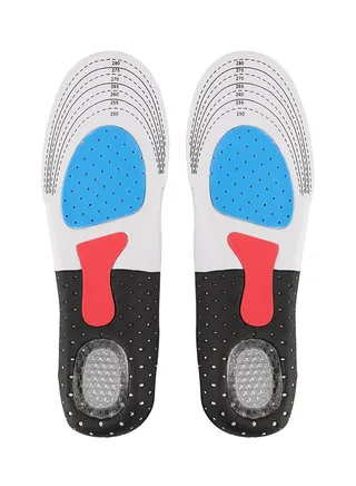 Orthopedic Foot Arch Sport Shoe Gel Insoles Multicolour 