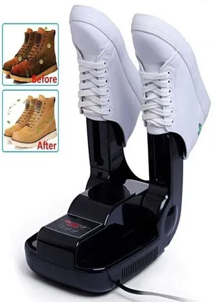 Portable Electric Shoe Dryer, Deodorizing Timing Retractable Household Fast Drying Shoes,Portable Gloves Socks Footwear Dryer 