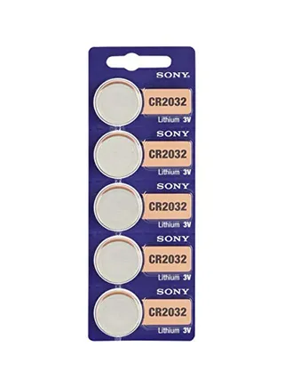 100-Piece CR2032 Watch Battery Set 