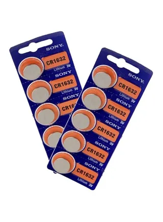 10-Piece Coin Cell Lithium Battery Set 