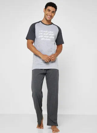 Im Not Lazy Nightwear Set 