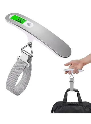 Handheld Digital Luggage Scale for Travel Bag, Home Luggage and All Items Comes with LCD Display 50kg 110lbs 