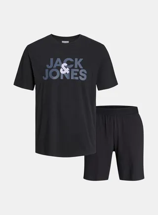 Logo Print Short Sleeves T-shirt and Shorts Set 