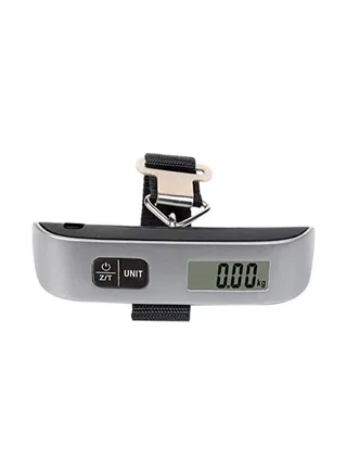Digital Luggage Scale Silver/Black 