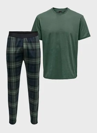 Checked Pyjama Set 