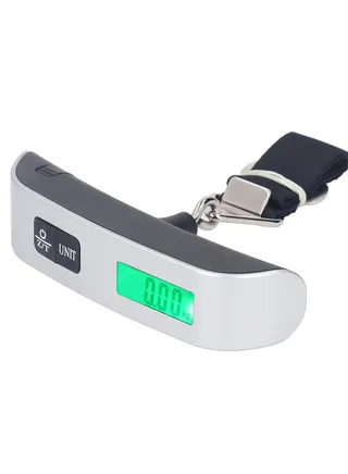Green backlight digital luggage scale 50kg 