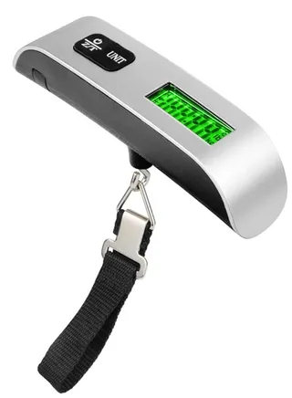 Limitless Digital Hanging Luggage Scale Portable Handheld Baggage Scale For Travel Suitcase Scale For Traveling With Lcd Display 50Kg/110Lb 