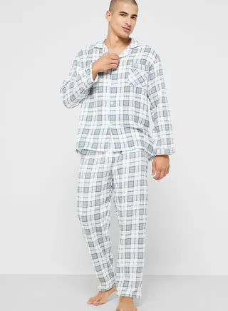 Check Pyjama Set 