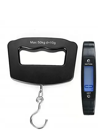 Portable Hanging Weigh Scale Portable Luggage Balance LED Display 