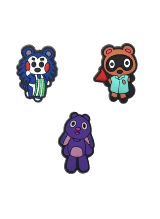 3 Pieces Brooch With cartoon Characters Design 