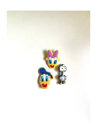 3 Pieces Cartoon Design Broochs 