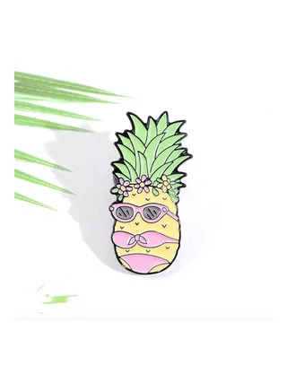 Pineaple Design Brooch 