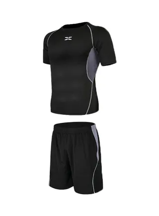 2-Piece T-Shirt And Pants Black 