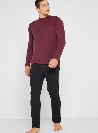 Essential Crew Neck T-Shirt & Pants Set 