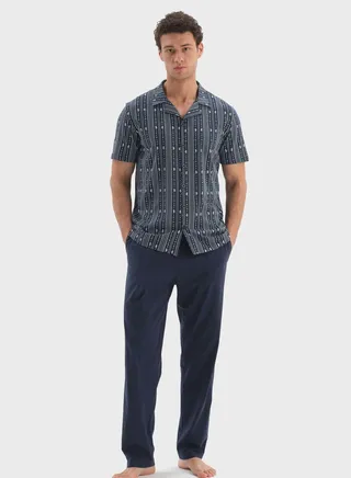 Nightwear Shirt & Trouser Set