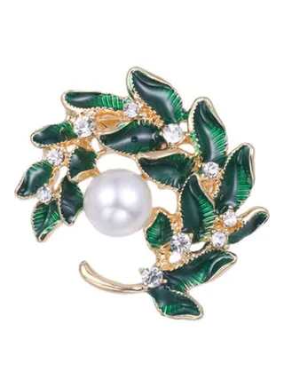 Rhinestone Flower Exquisite Brooch 