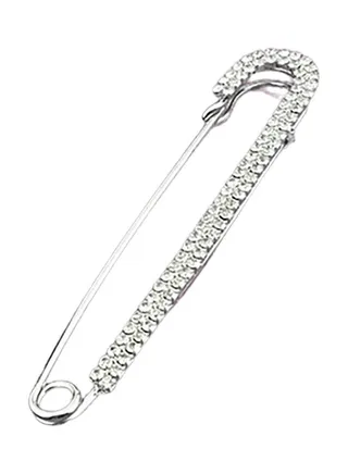 1-Piece Fashion Faux Pearl Rhinestone Brooch Pin 