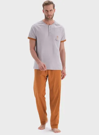 Nightwear T-Shirt & Trouser Set 
