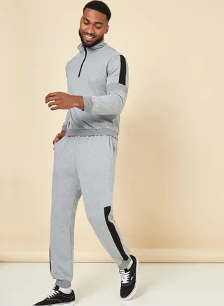 Contrast Panel Tracksuit