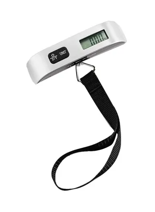 Digital Luggage Scale White 