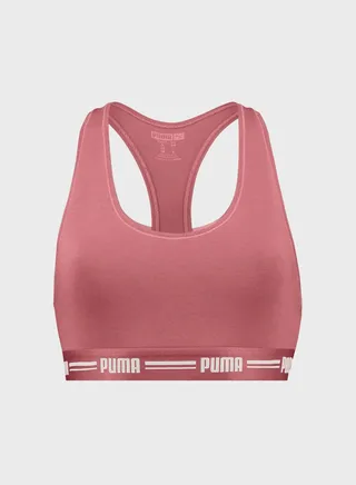Logo Racerback Bra