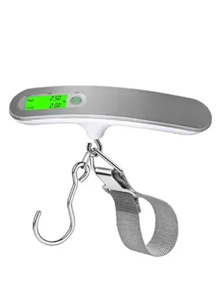 LCD Digital Hanging Luggage Weighing Scale With Hook 