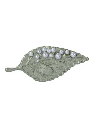 Korean Style Plant Leaf Brooch 