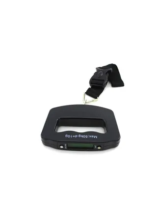 Jet Setter Pro Portable 50kg Travel Weight Scale Sleek Black Edition by Generic 