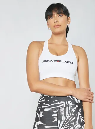Mid Intensity Sports Bra White 
