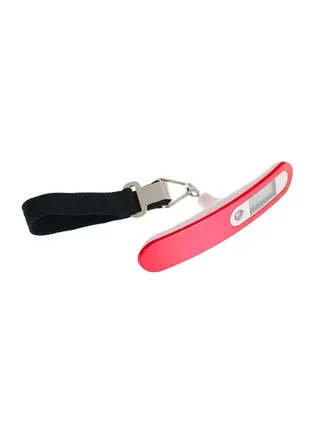 Digital Luggage Weighing Scale Red/White 