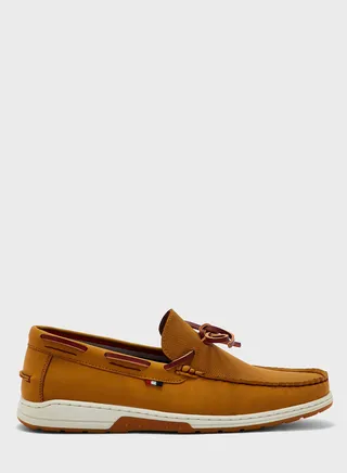 Nubuck Casual Slip Ons