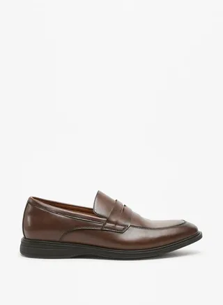 Men's Solid Slip-On Loafers 