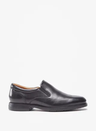 Men Solid Slip On Loafers
