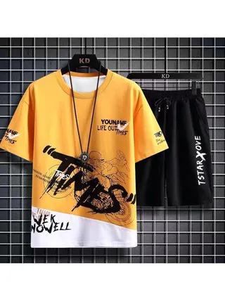 New Fashion Versatile Short Sleeve Set 