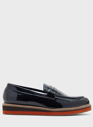 Light Weight Platform Casual Slip Ons