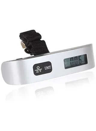 digital scale to measure the weight of Travel Bags 