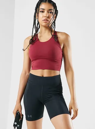 Athletic Sports Bra With Strappy Back