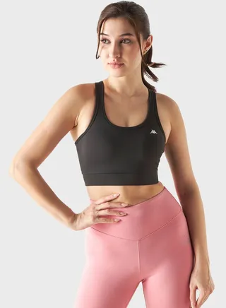 Logo Racerback Bra